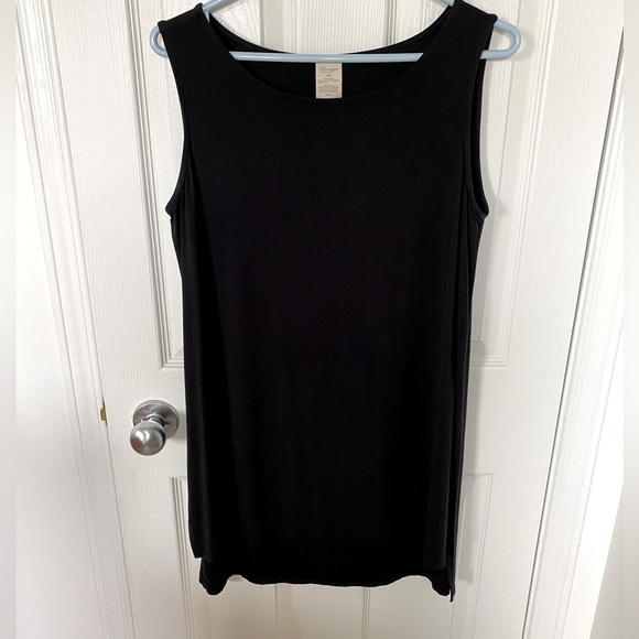 Orange Fashion Village black tank tunic size s/m - Picture 1 of 7